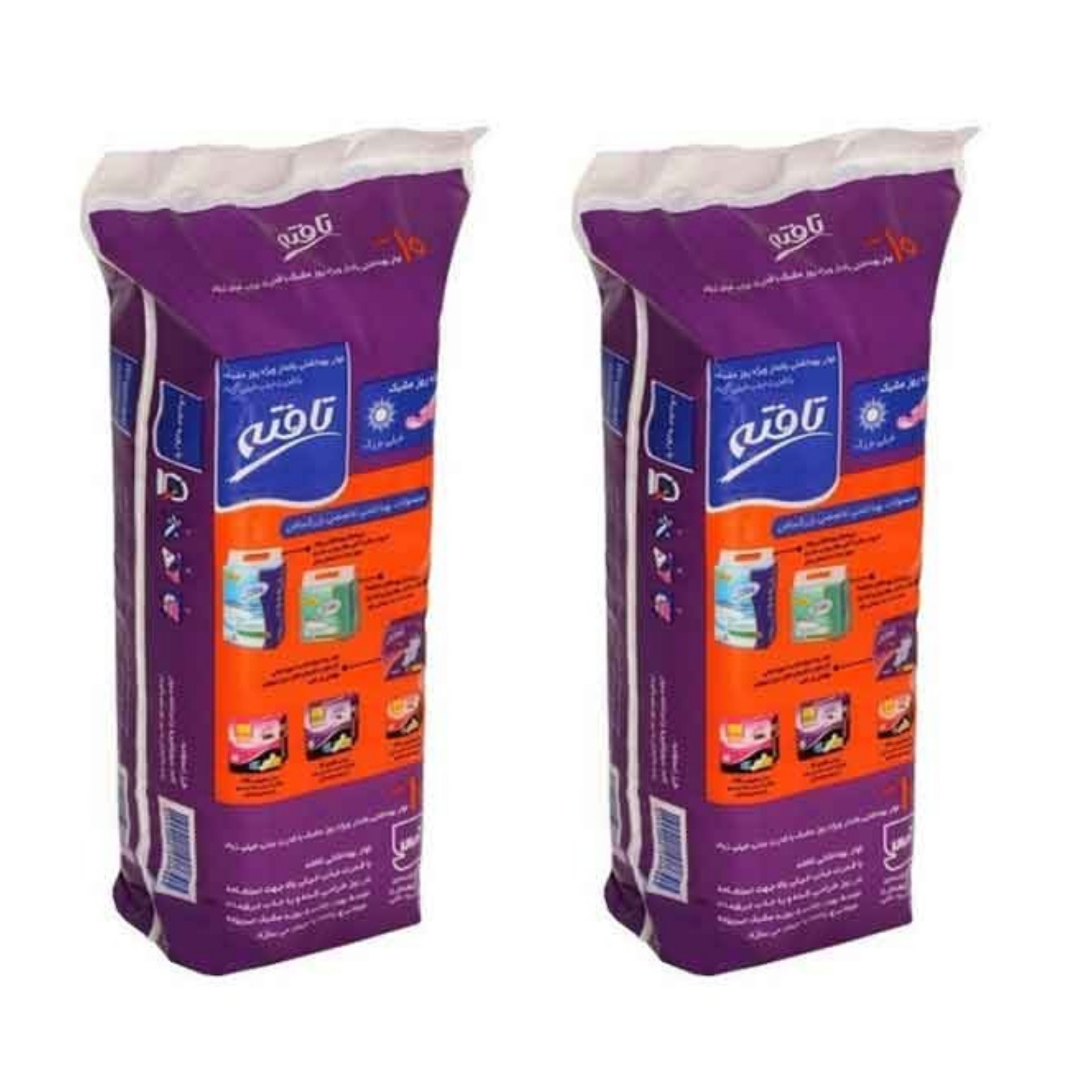 نوار بهداشتی تافته مدل 10 مجموعه 2 عددی
