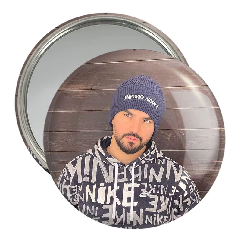 آینه جیبی خندالو مدل سینا مهراد  کد 10382