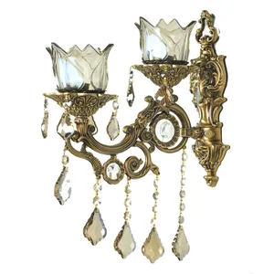 چراغ دیواری دو شعله چشمه نور کد S3520/1