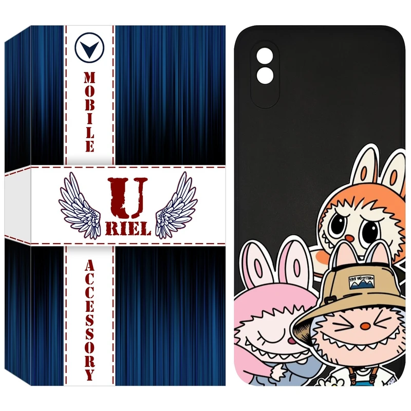 کاور یوریل مدل KSH کد 145 طرح عروسک لبوبو مناسب برای گوشی موبایل شیائومی Redmi 9A / 9AT