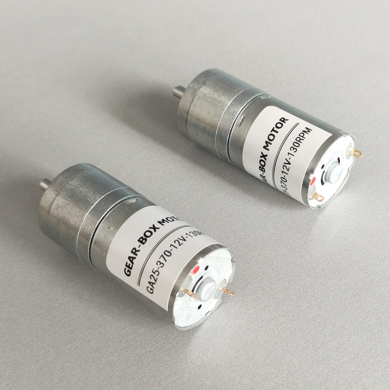 موتور گیربکس مدل GA25 کد 130RPM بسته 2 عددی