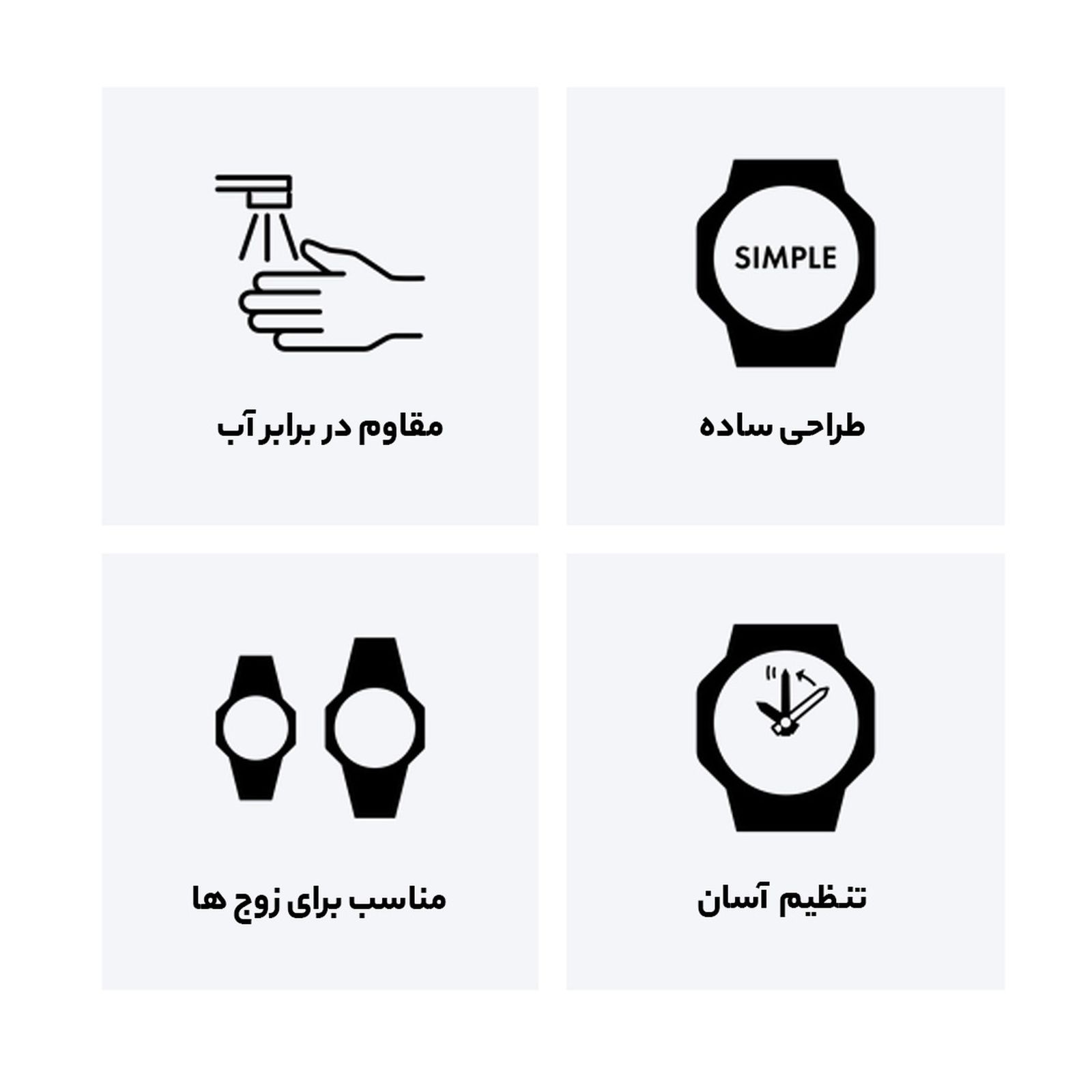 ساعت مچی عقربه ای زنانه کاسیو مدل LTP-V004L-1AUDF -  - 5