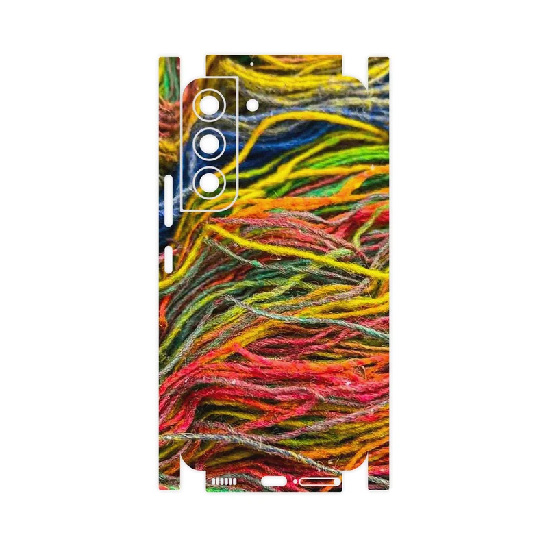 برچسب پوششی ماهوت مدل Fabric Texture 9-FullSkin مناسب برای گوشی موبایل سامسونگ Galaxy S22 5G