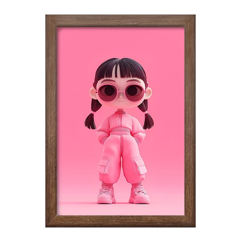 تابلو خندالو طرح دخترانه کد F4038