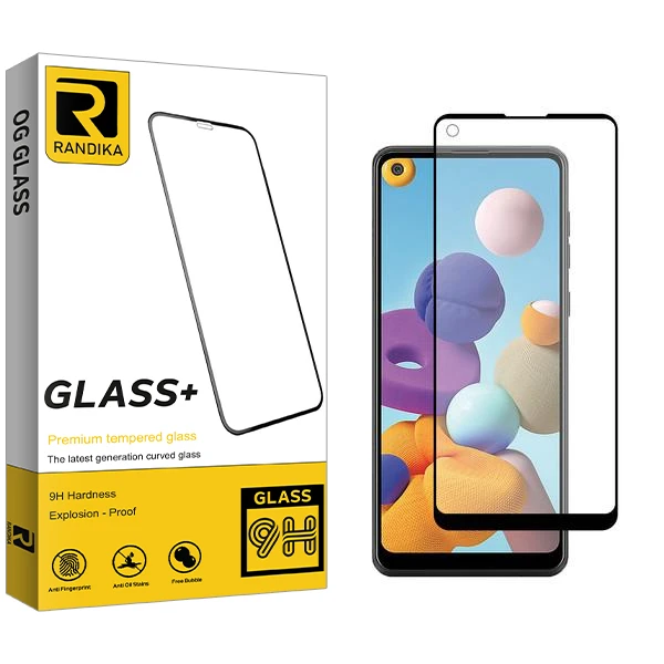 محافظ صفحه نمایش سرامیکی راندیکا مدل RK مناسب برای گوشی موبایل سامسونگ Galaxy A21s