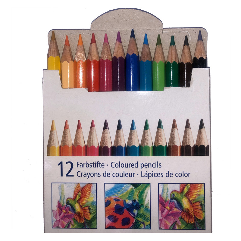 مداد رنگی 12 رنگ استدلر مدل ST41 کد 64