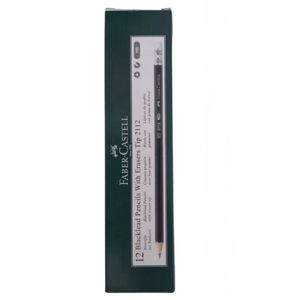 مداد مشکی فابر کاستل مدل HB2112 بسته 12 عددی