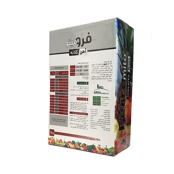 کود آهن فرومیتو مدل کلات آهن 6 درصد وزن 1 کیلوگرم