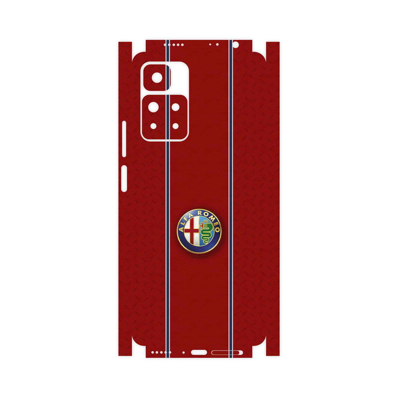 برچسب پوششی ماهوت مدل Alfa Romeo-FullSkin مناسب برای گوشی موبایل شیائومی Redmi Note 11 Pro Plus 5G