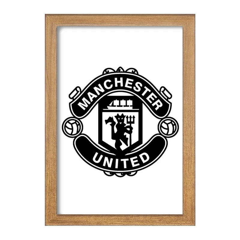 تابلو خندالو مدل باشگاه منچستریونایتد Manchester United  کد 2041