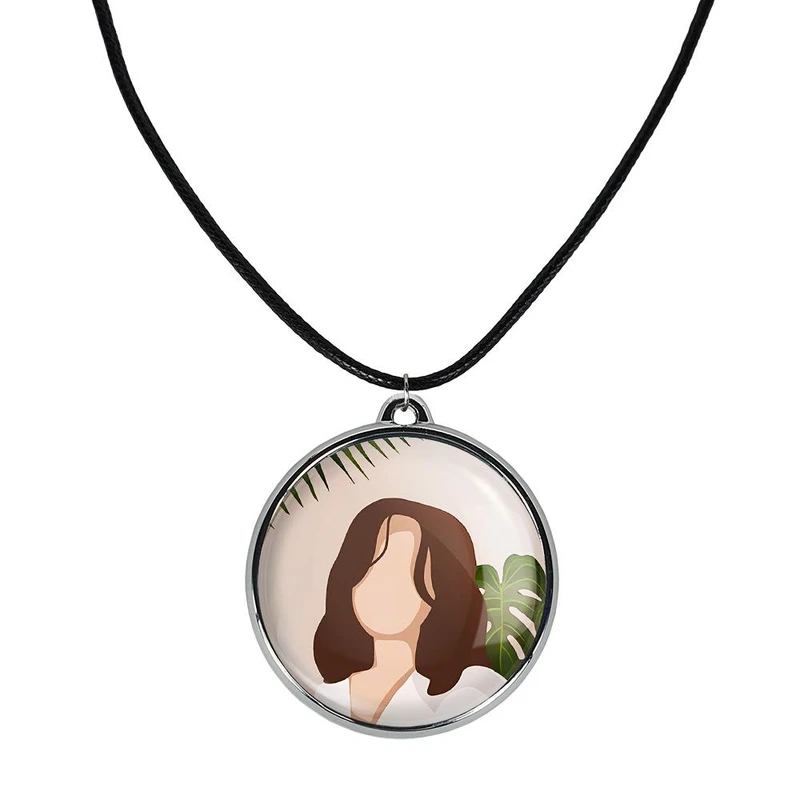 گردنبند خندالو مدل مینیمال دخترانه کد 2870328704