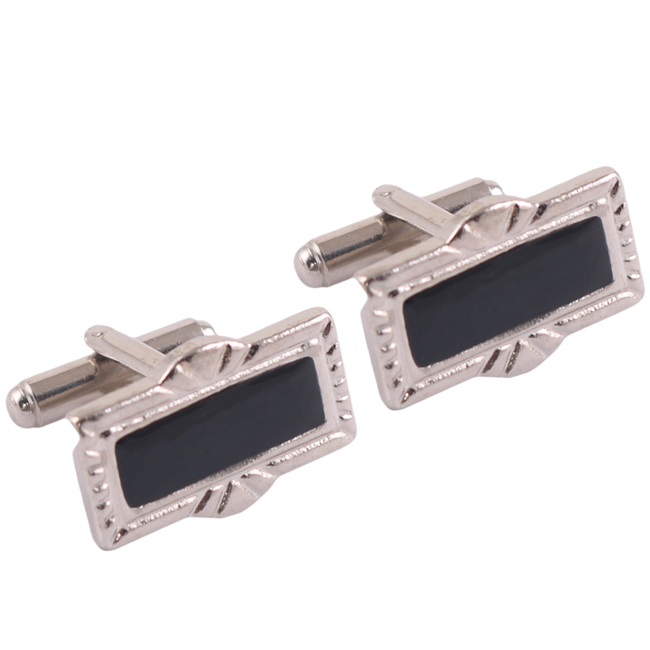 ست دکمه سردست و گیره کراوات مردانه مدل PJ-110496