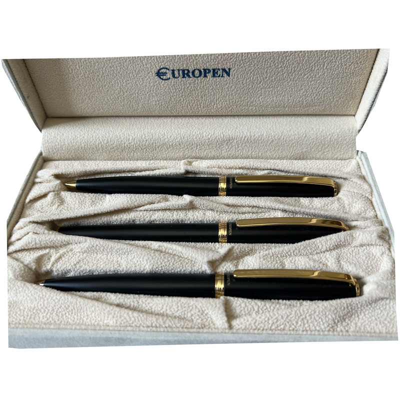 خودکار یوروپن کد 011 به همراه روان نویس و مداد نوکی