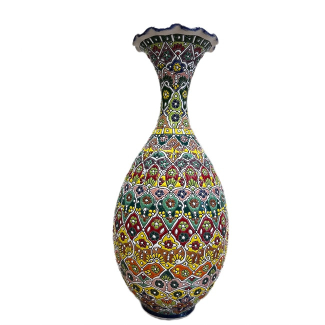 گلدان میناکاری مدل سنتی