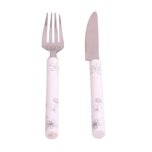 ست کارد و چنگال میوه خوری 6 پارچه  مدل مینیاتور کد 01