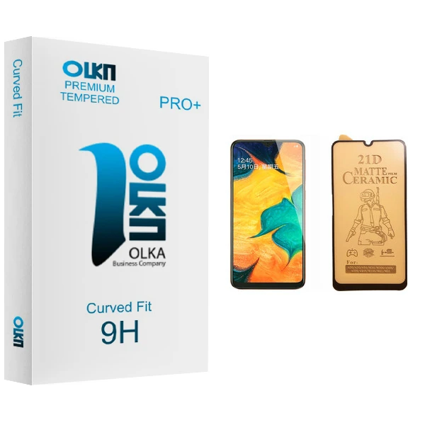 محافظ صفحه نمایش سرامیکی الکا مدل Premium glass مناسب برای گوشی موبایل سامسونگ Galaxy A40s