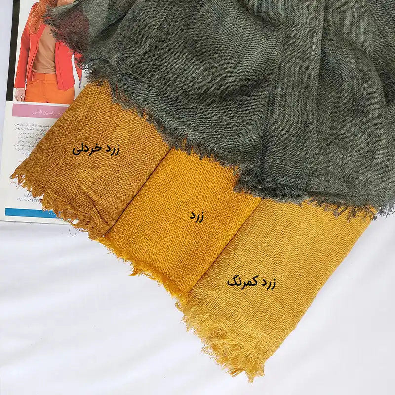 شال زنانه مدل نخی کنفی