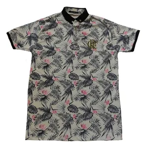 پولوشرت آستین کوتاه مردانه مدل سایز هاوایی کد T2022