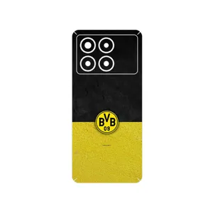 MAHOOT Borussia Dortmund FC Cover Sticker for Xiaomi Poco X6 Pro