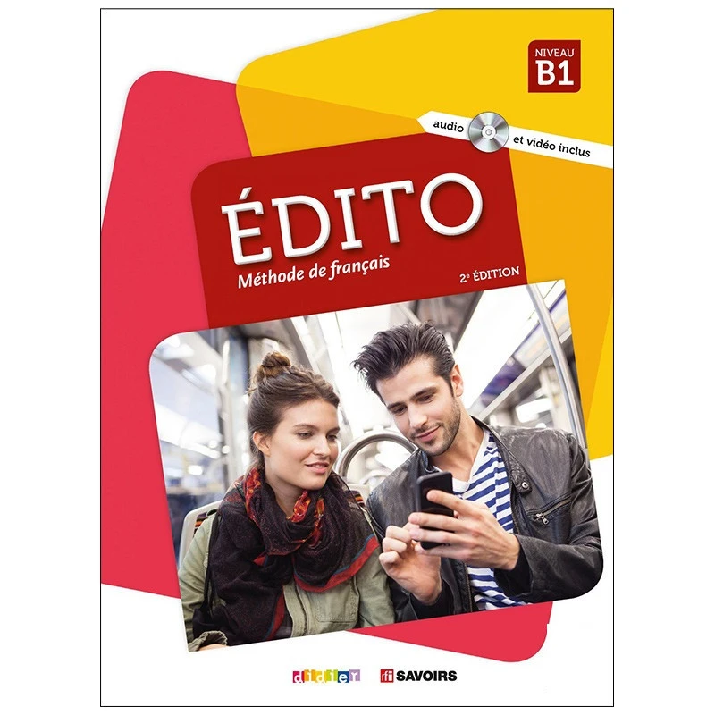 کتاب edito b1 cd mp3 اثر جمعی از نویسندگان انتشارات دیدار