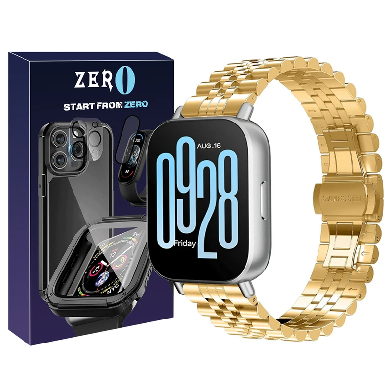 بند زیرو مدل 5Row ZR TW مناسب برای ساعت هوشمند شیائومی Redmi Watch 5 Active 22mm