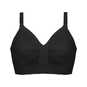 سوتین زنانه پریا مدل مادامی کش پهن گلدوزی