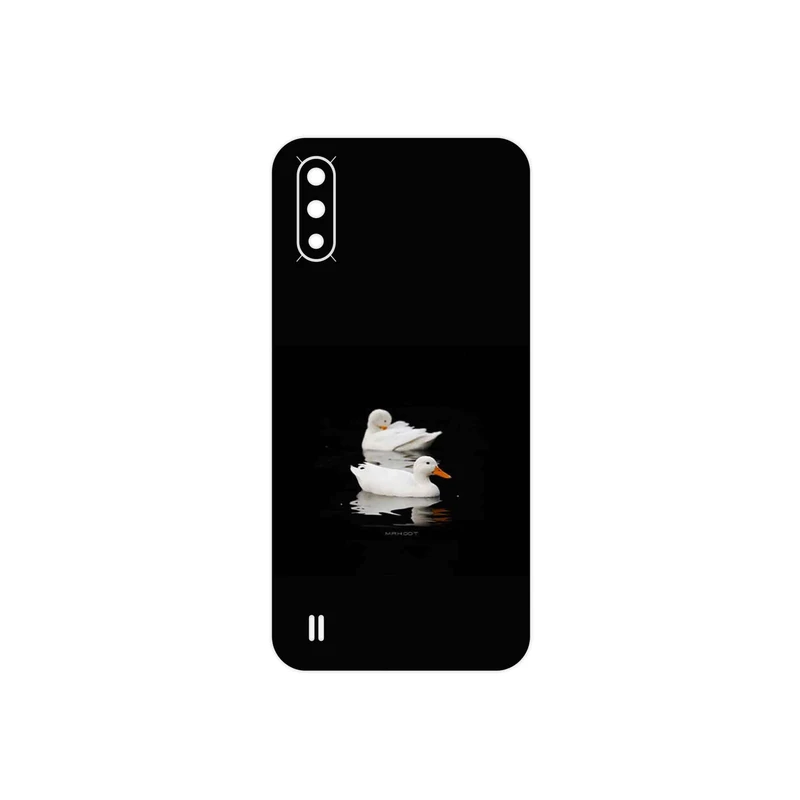 برچسب پوششی ماهوت مدل Duck مناسب برای گوشی موبایل سامسونگ Galaxy A01