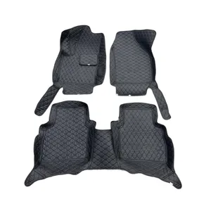 کفپوش پنج‌بعدی خودرو مدل چرم گلدوزی مناسب برای چری آریزو 5