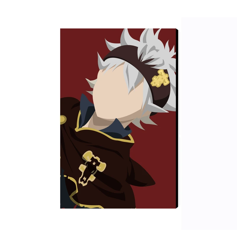 تابلو شاسی عرش مدل انیمه بلک کلاور Black Clover کد As2180