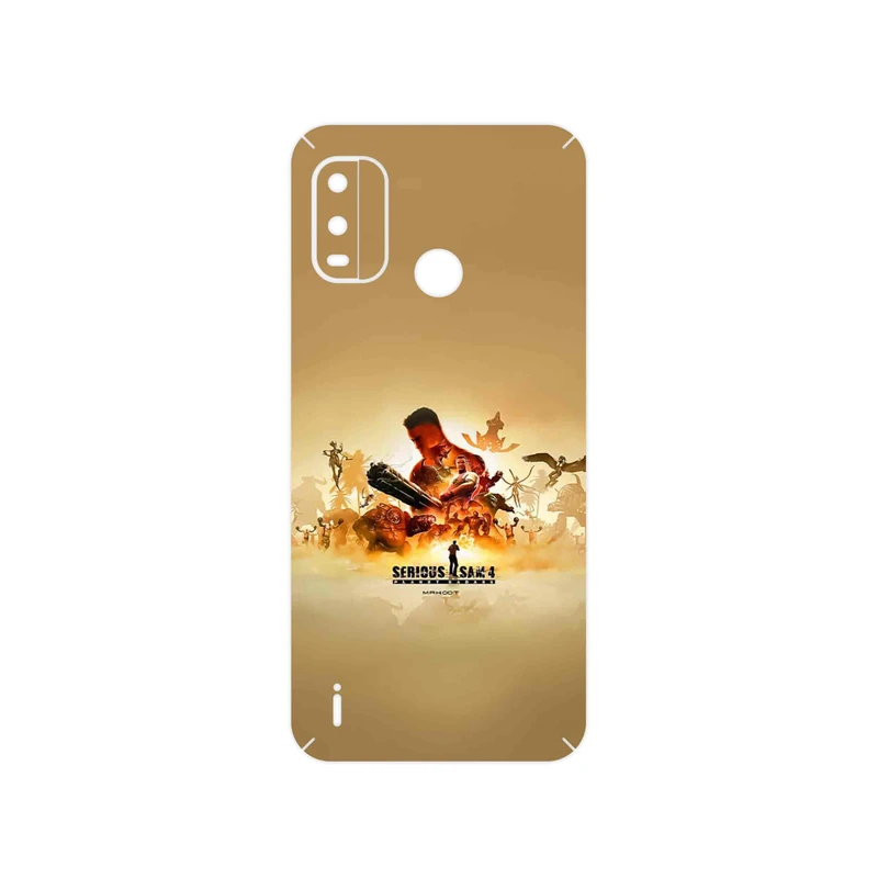 برچسب پوششی ماهوت مدل Serious Sam Game Series مناسب برای گوشی موبایل نوکیا G11 Plus