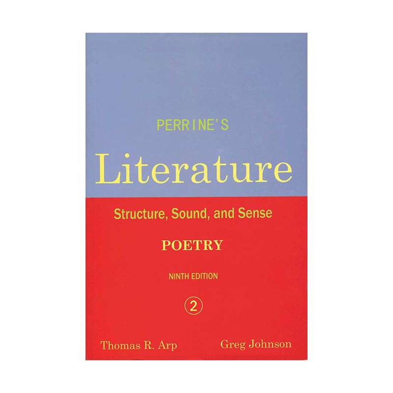 کتاب PERRINES Literature POETRY 2 اثر Thomas R.Arp and Greg Johnson انتشارات زبانکده