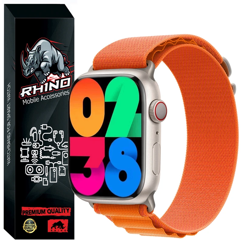 بند راینو مدل Alpine Loop مناسب برای ساعت هوشمند اسمارت واچ HK9 PRO Plus