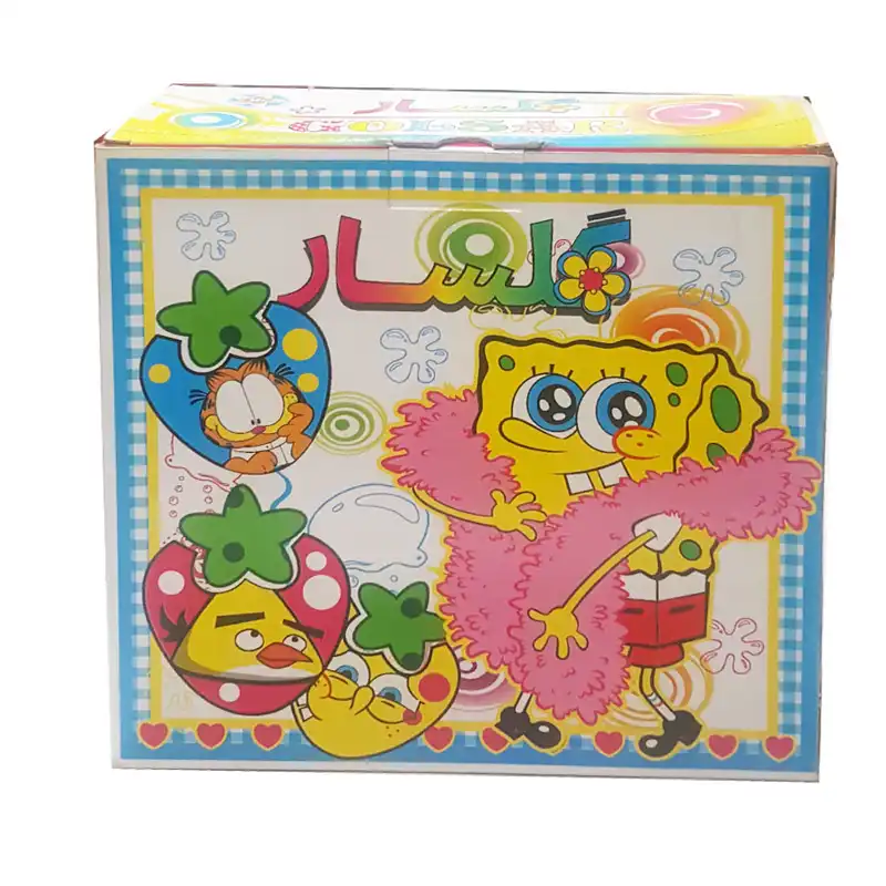 سرویس غذا خوری کودک طرح باب اسفنجی مجموعه 5 عددی