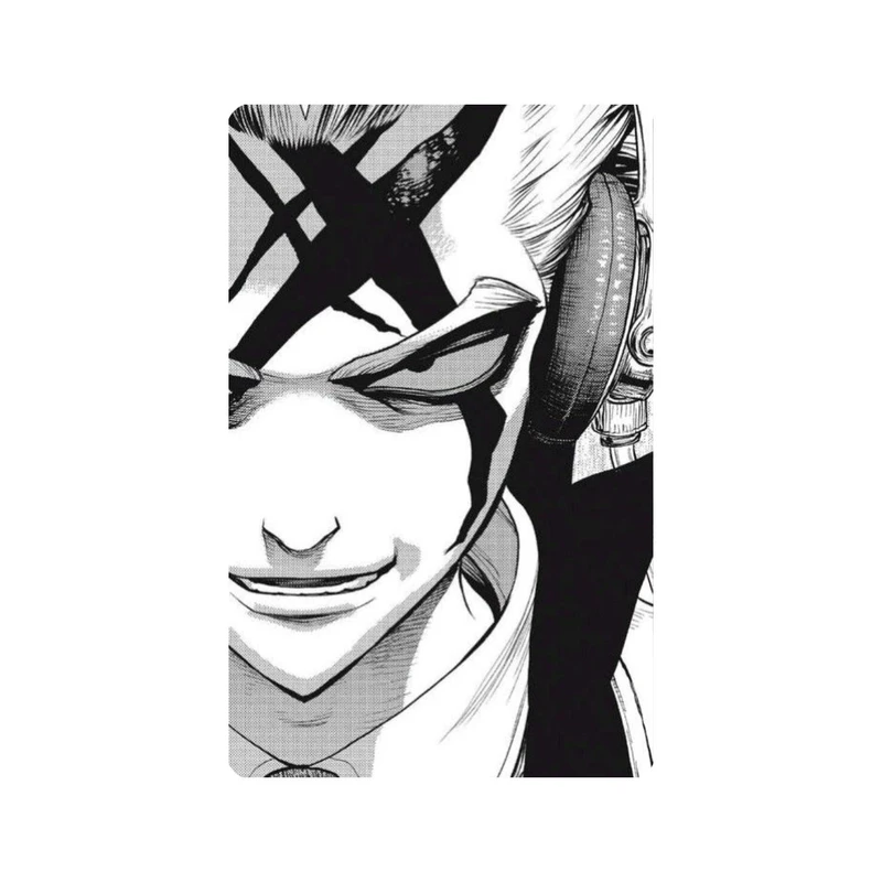 استیکر کارت مدل انیمه طرح سنکو ایشیگامی دکتر استون Senku Ishigami dr stone کد 5968