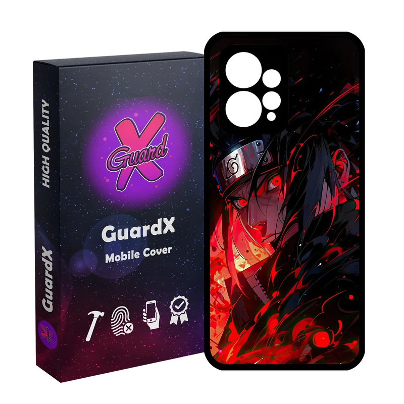 کاور گارد ایکس طرح ایتاچی انیمه مدل Glass10690 مناسب برای گوشی موبایل شیائومی Redmi Note 12 4G