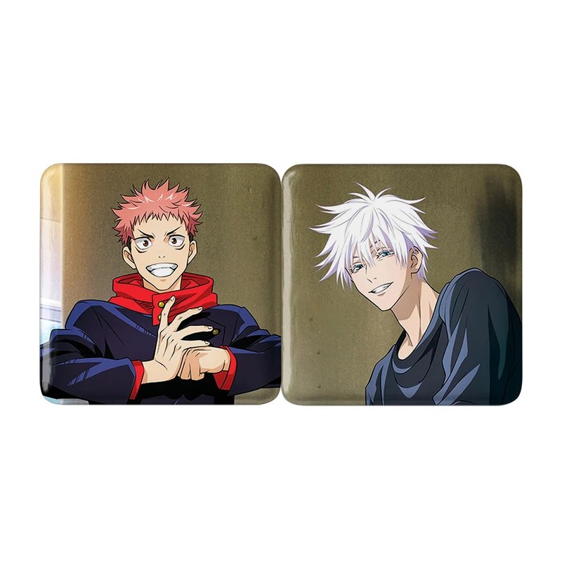 مگنت خندالو مدل ایتادوری و گوجو ساتورو انیمه جوجوتسو کایزن Jujutsu Kaisen کد A222 مجموعه 2 عددی