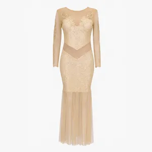 پیراهن یقه گرد زنانه مدل Sepideh