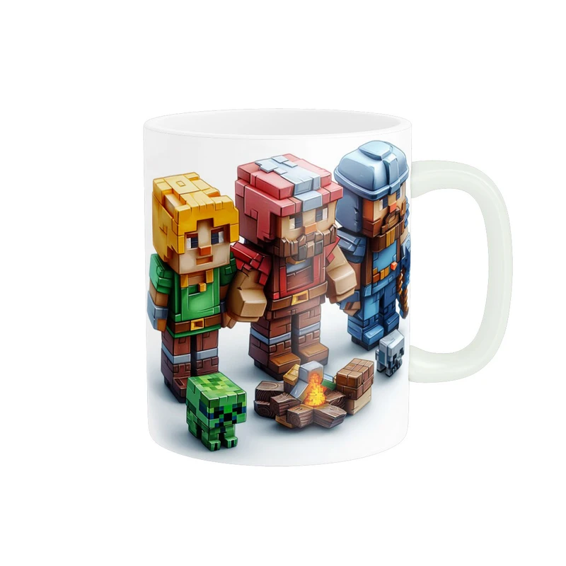 ماگ پادآفرین طرح گیم و فیلم ماینکرافت Minecraft game کد 1717