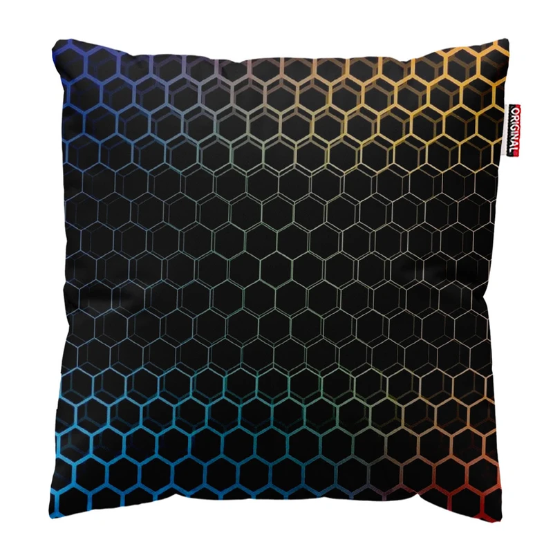  کوسن پاد آفرین طرح هندسی مدرن کد 3425 سایز 30*30 سانتی متر