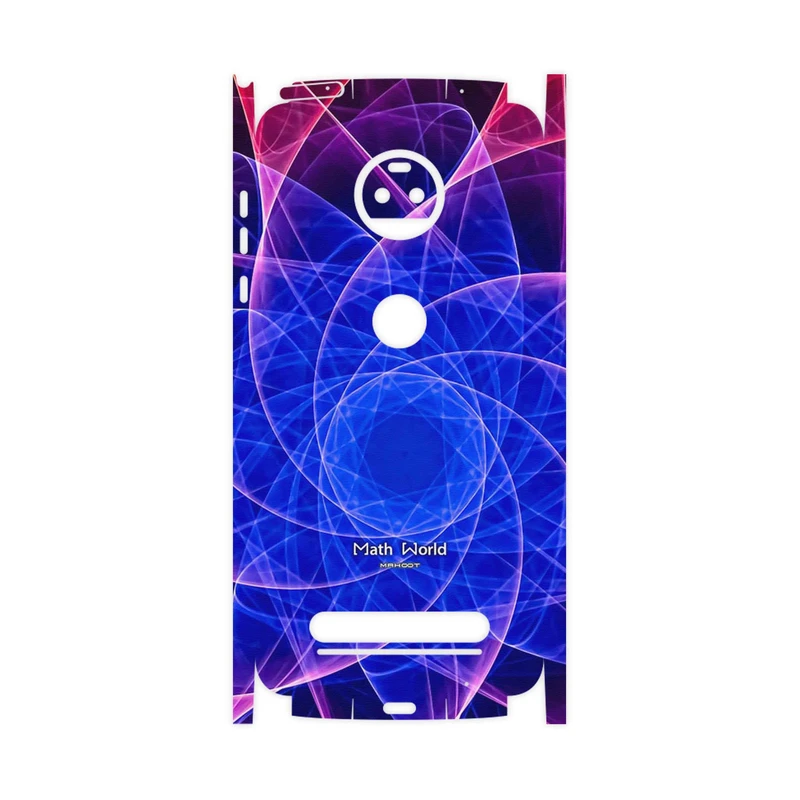 برچسب پوششی ماهوت مدل Mathematical Geometric Shape 9-FullSkin مناسب برای گوشی موبایل موتورولا Moto Z2 Force