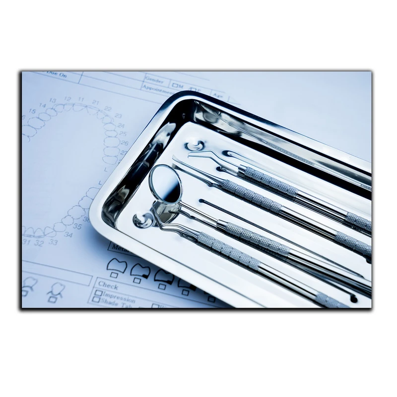 تابلو شاسی بکلیت طرح ابزار دندان پزشکی مدل SH-S680