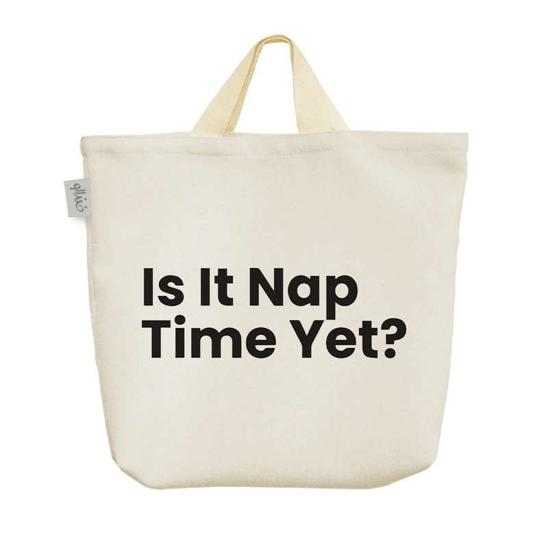 ساک خرید خندالو مدل Is It Nap Time Yet? کد 6524