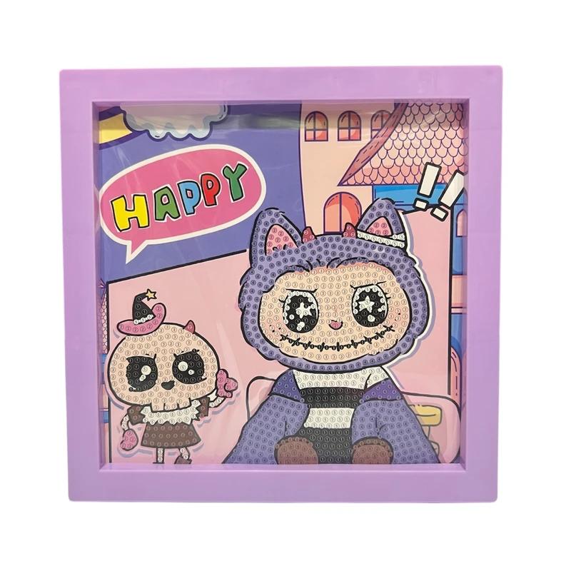 بازی آموزشی مدل نقاشی الماسی طرح لبوبو