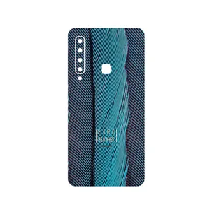 MAHOOT Turquoise feathers Cover Sticker for Samsung Galaxy A9 2018