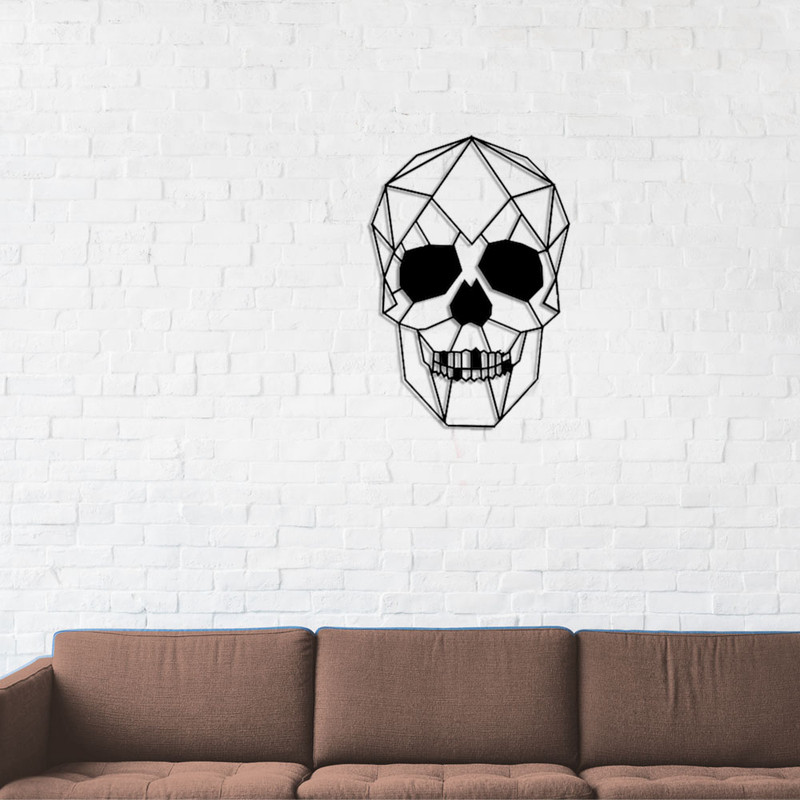 دیوارکوب مدل جمجمه