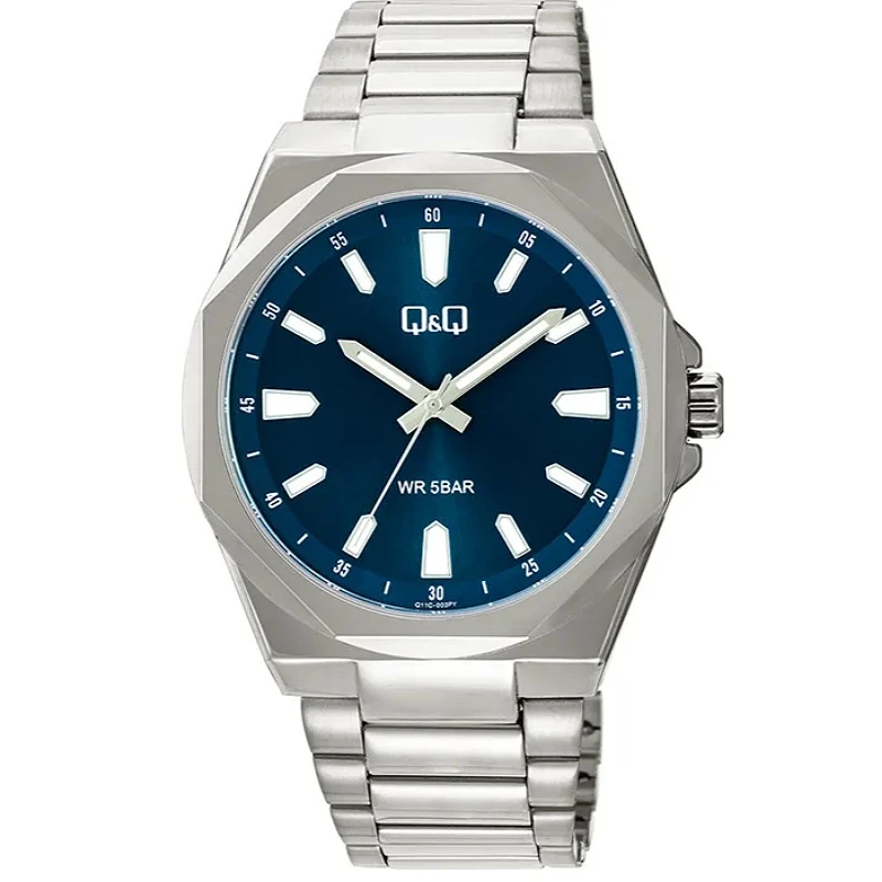 ساعت مچی عقربه‌ای کوارتز مردانه کیو اند کیو مدل Q11C-003PY