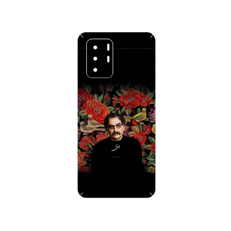 برچسب پوششی ماهوت مدل Shahram Nazeri مناسب برای گوشی موبایل شیائومی Poco X3 GT 5G