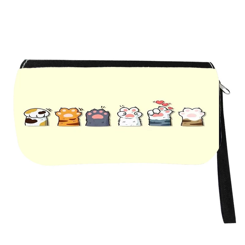 جامدادی مدل فانتزی طرح گربه کیوت و بامزه کد 0158