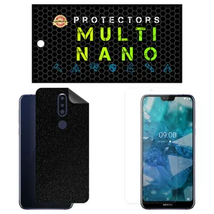 Multi Nano X-SFG Screen Protector For Nokia 7.1 with back skin