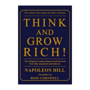 کتاب Think and grow rich  اثر ناپلئون هیل انتشارات الماس سرخ